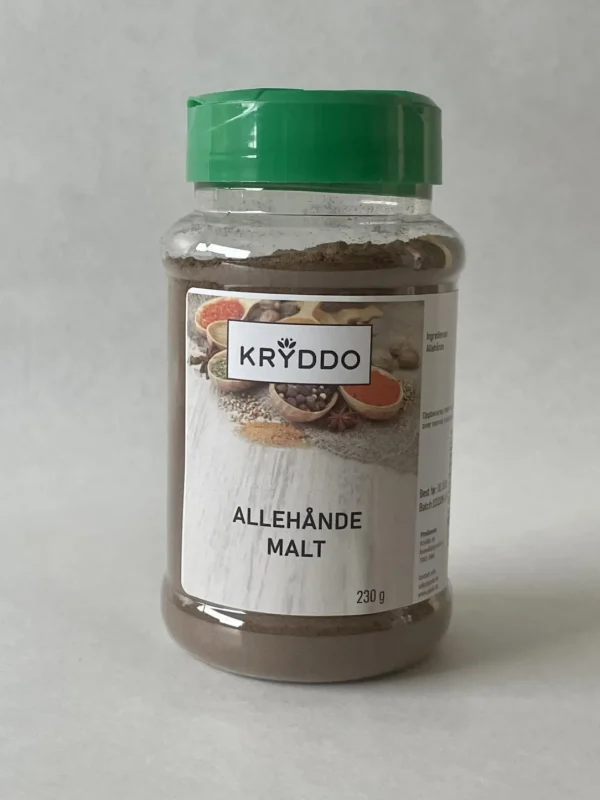 Allehånde malt 230 gram i boks
