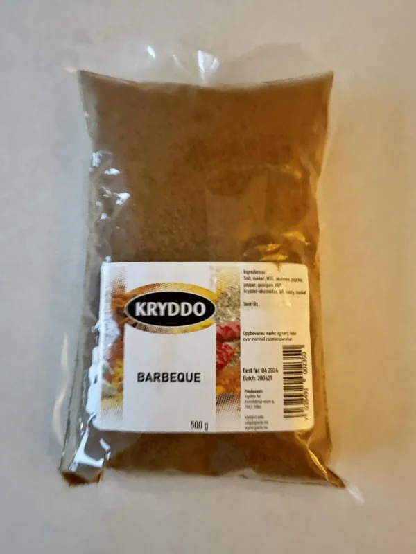 Barbecue krydder 500 gram
