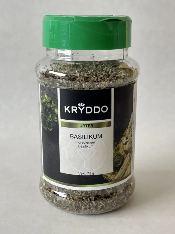 Basilikum 75 gram i boks