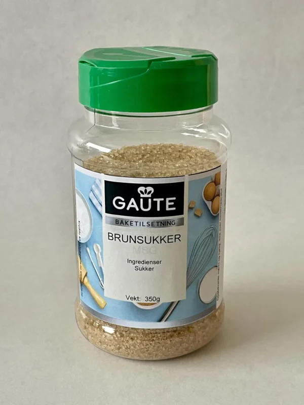 Brunsukker 350 gram i boks