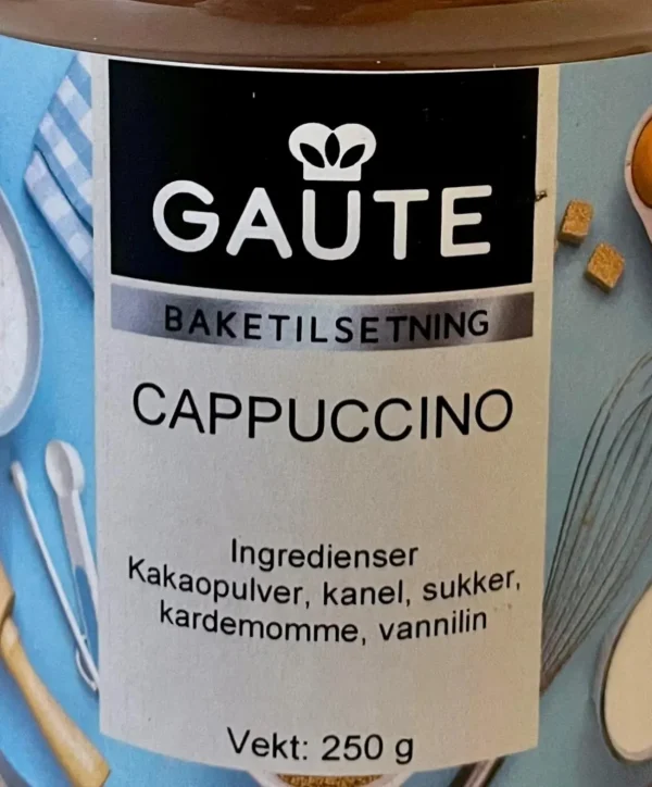 Cappuccino 250 gram i boks