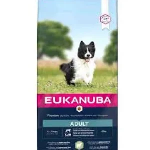 Eukanuba Adult S/M Lam og Ris 12 kg