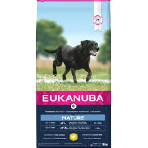Eukanuba Mature L/XL Kylling 15 kg