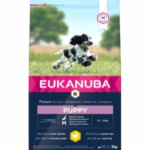 Eukanuba Puppy Medium Breed 3 kg