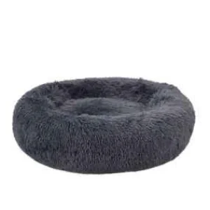 Fluffy Hundeseng M, Koksgrå