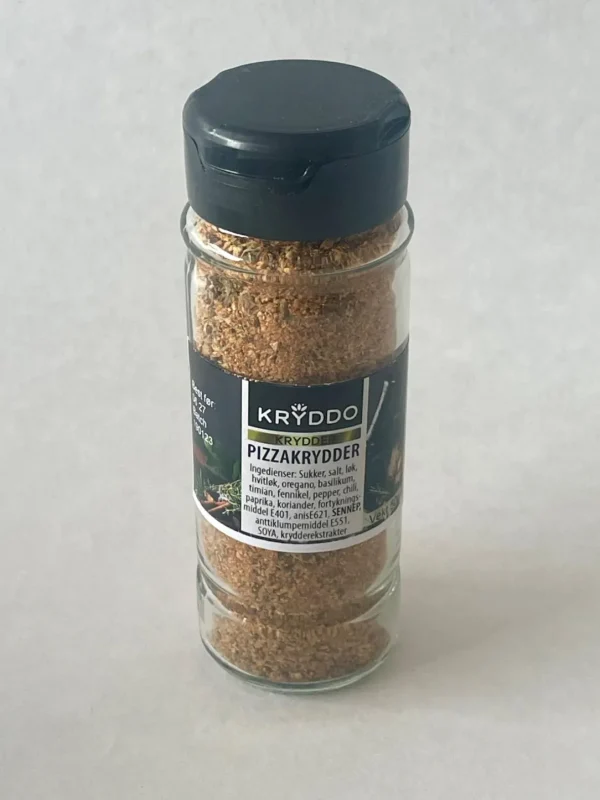 Glass Pizzakrydder 50g