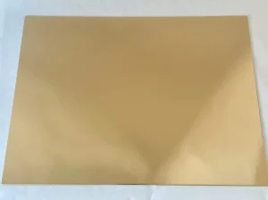 Gull/Sølv Kakebrett 46×35 50stk