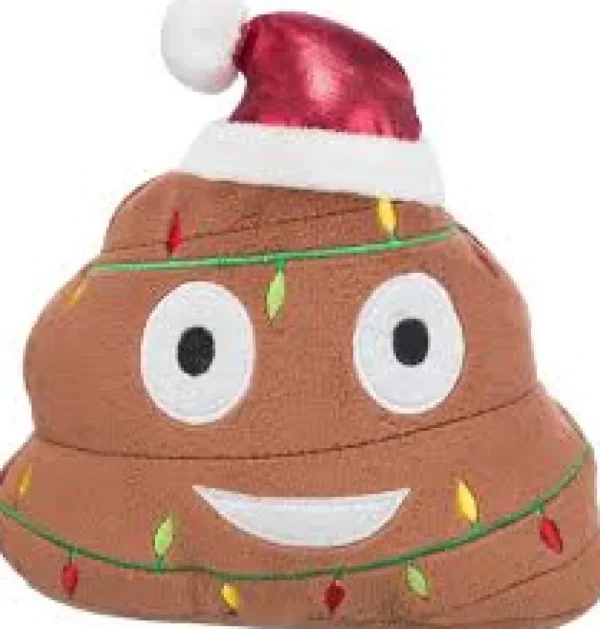 Juleleke Emojifigur Poop M/Lyd 17cm