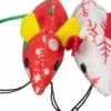 Juleleke Xmas Set Mouse Plysj 7cm