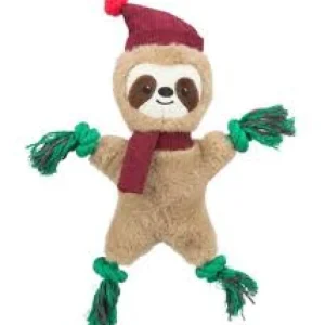 Juleleke Xmas Sloth Plysj/Tau 30cm