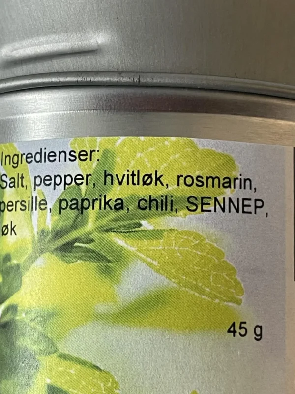 Kalkunkrydder 45 g