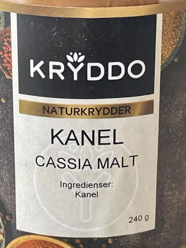 Kanel Cassia malt 200 gram i boks