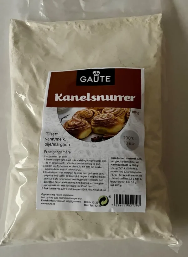 Kanelsnurrer 4 poser