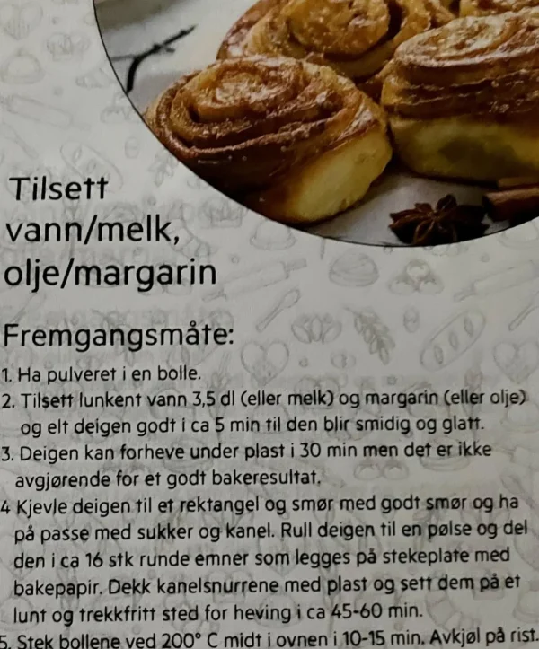 Kanelsnurrer 4 poser