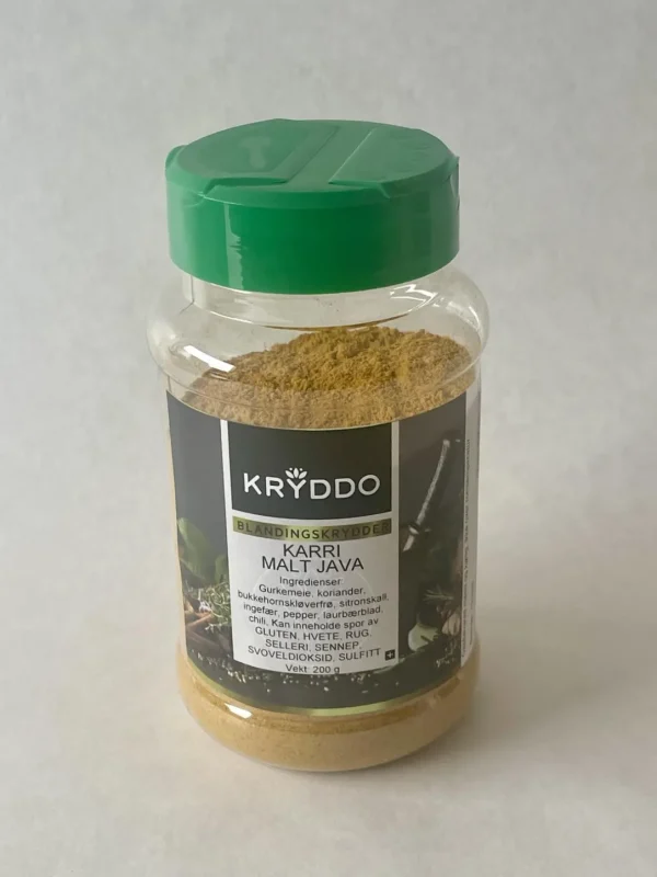 Karri malt Java 200 gram i boks