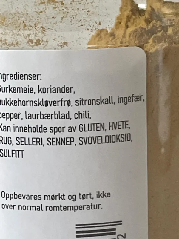 Karri malt Java 200 gram i boks