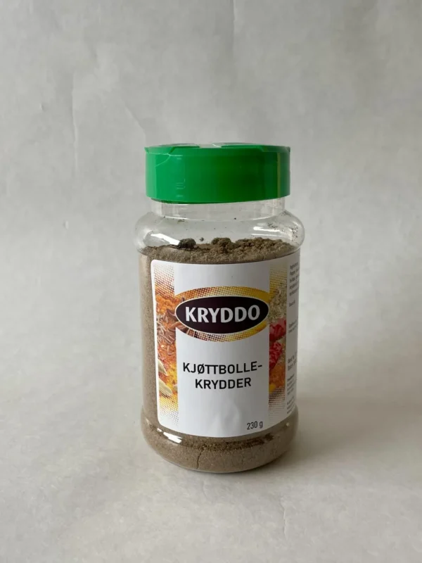 Kjøttbollekrydder 230 gram i boks