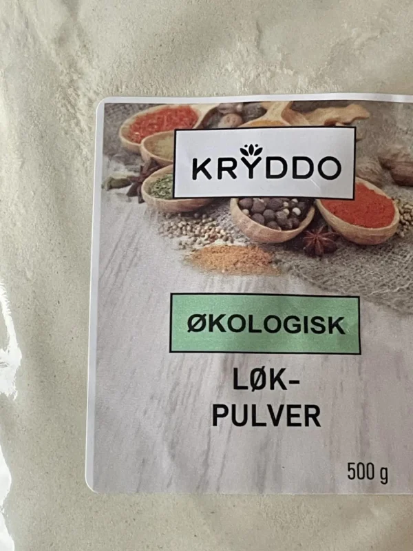 Økologisk Løkpulver 500 gram