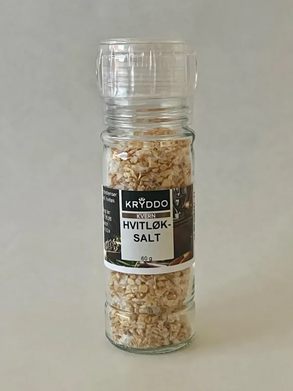 Kvern Hvitløksalt 60 gram