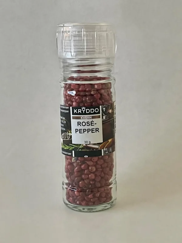 Kvern Rosepepper hel 30 gram