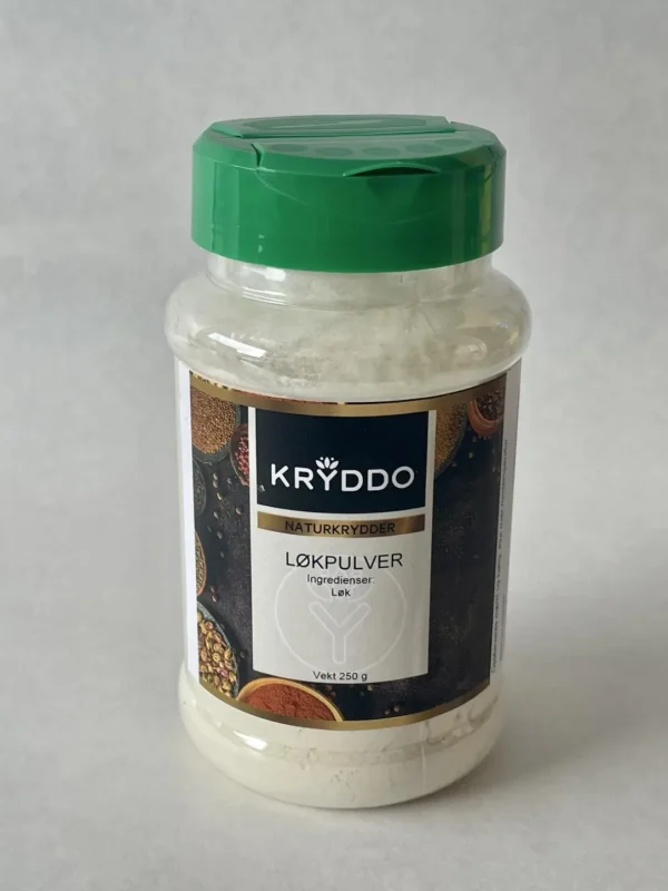 Løkpulver 250 gram i boks