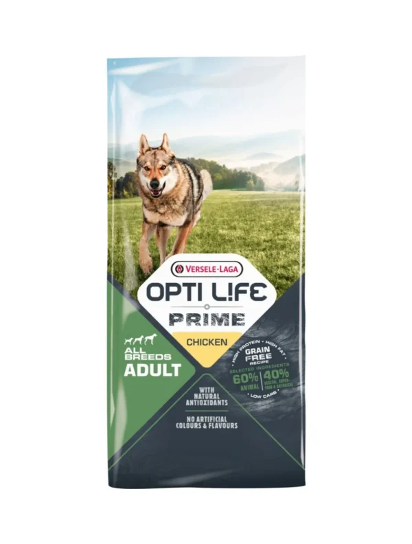 OptiLife Prime Adult Kylling 12,5 kg