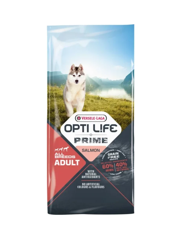 OptiLife Prime Adult Laks 12,5 kg