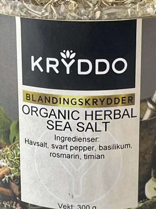 Organic Herbal Sea Salt boks 300 g