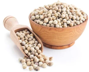 Pepper hvit hel 250 gram i boks
