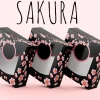 Sakura kakeesker 28x28x10 cm 10stk