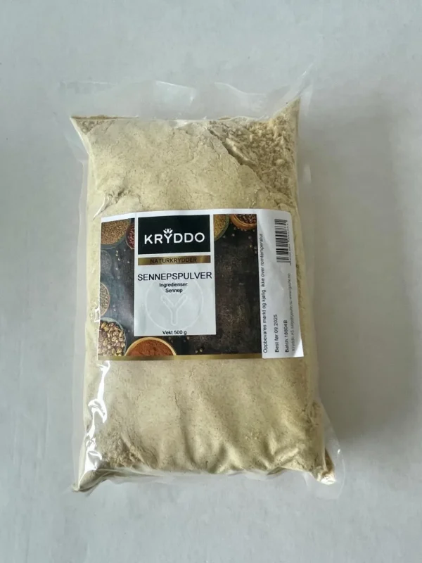 Sennepspulver 500 gram