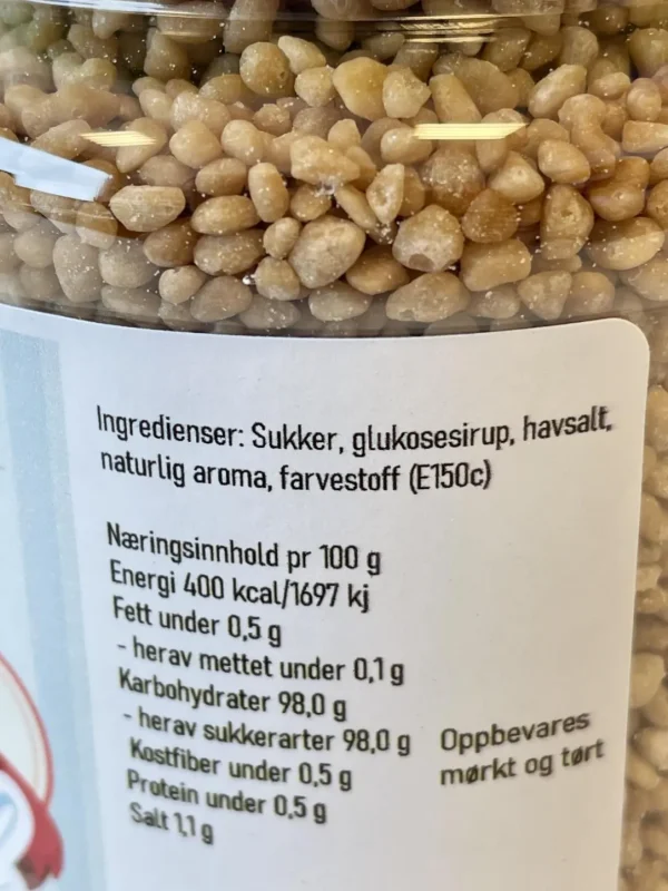 Strøssel Salte Karamellperler 350 gram
