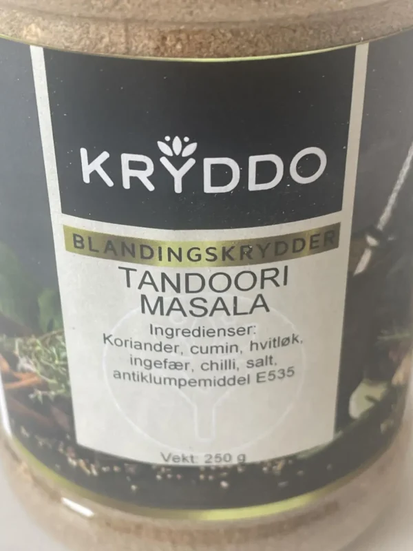 Tandoori Masala 250 gram i boks