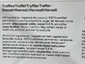 Trøfler La Praline Havsalt