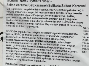 Trøfler La Praline Salt karamell