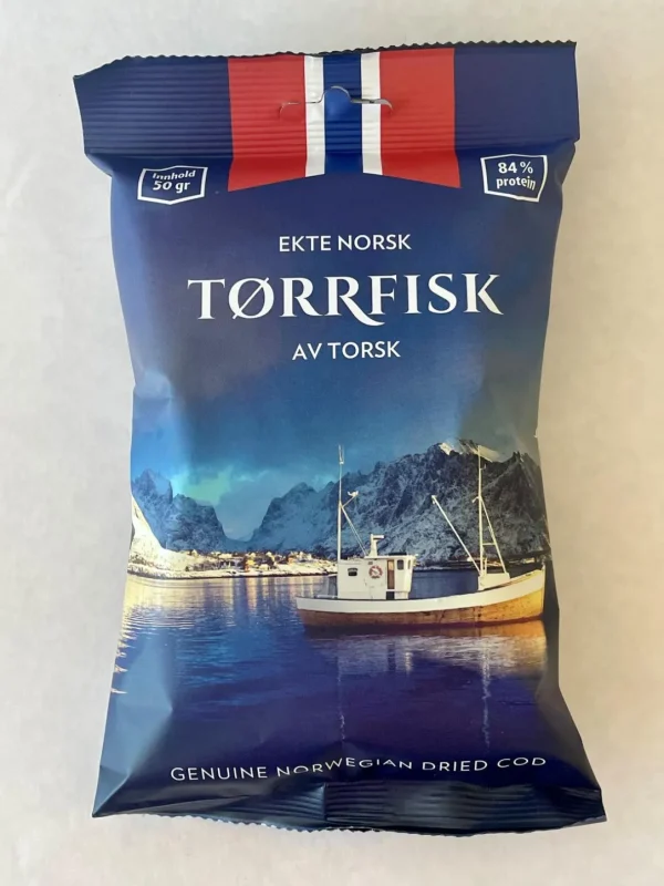 Tørrfisk Ekte Norsk 50 gram