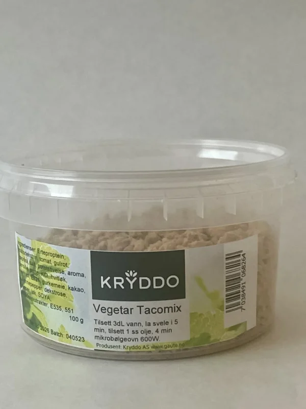 Vegetar Tacomix 10 bokser á 100 gram